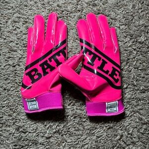 Kids Pink Gloves
